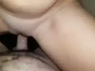 Wet pussy riding hard dick