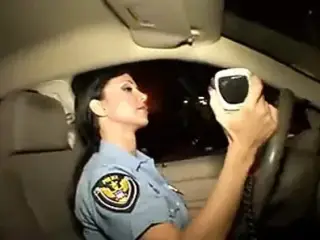 Hot woman police officer