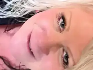 BBW Big Tit Blonde Freckled Milf Motel 6 Public Blowjob