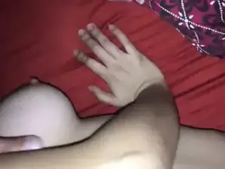 145cm Filipina fuck doll broken in by thick cock side ways