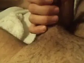 sexy gf takes my fist up her pussy and gets me off