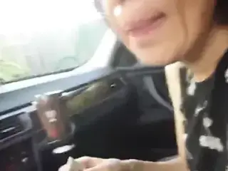 Mature Asian Car Bj