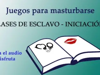 JOI - Clases para ser un buen esclavo sexual. Nivel uno.