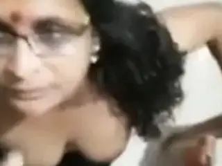 Indian granny sucking dick
