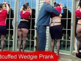 Milf Wedgie - Panties Rip