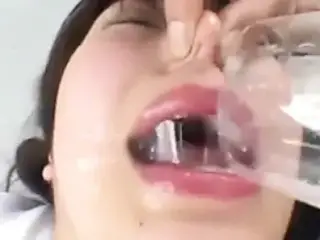 japanese cum swallow