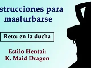 JOI Hentai de Tohru, Maid Dragon. Spanish audio.