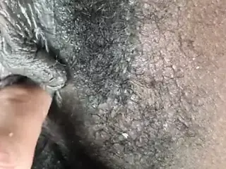 Hairy pussy ebony