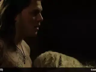 Alicia Agneson topless and sexy scenes from Vikings