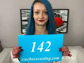 Skinny and sexy girl gets fucked blue