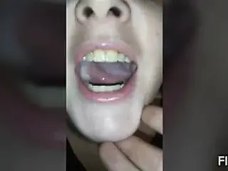 Open mouth swallow 2X!