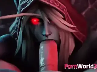 Heroes from Warcraft Gets Fucked in Every Hole - 3D Porn Com