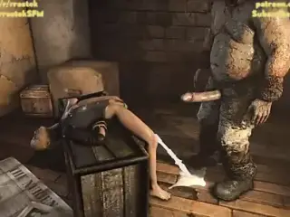 Sonya from Mortal Kombat X fucked rough by monsters 3D Clip