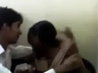 Indian Girl Kissing To BF