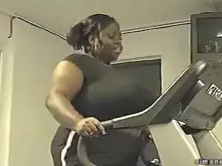 Sexy Simone Fox 9 at the gym non nude