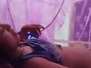 Desi couple enjoying sex in bedroom