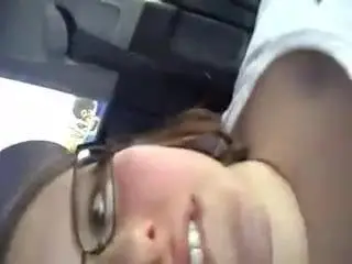 lovely finger fuck and suck in car