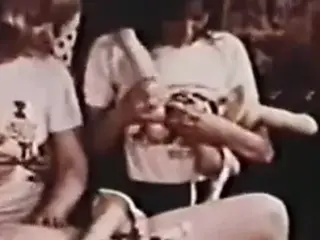 Vintage Lesbian Orgy