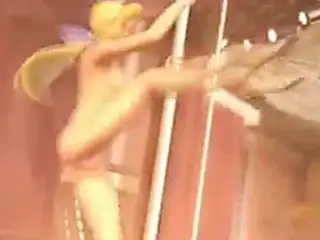 Helena Nude Pole Dance