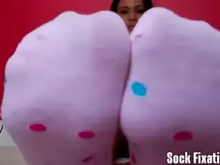 Smell my perfect white socks