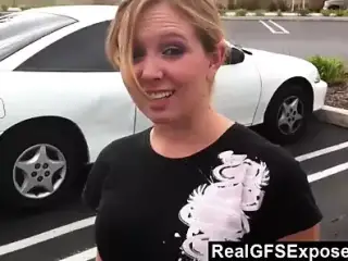 Naive Girl Sucks Dick During Exciting Car Ride