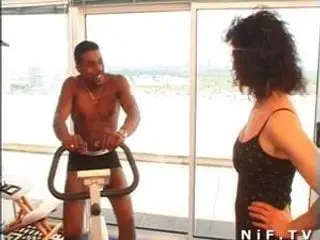 French slut hard fucked by a black guy