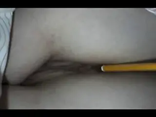 Pencil in ass 1a