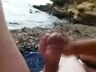 Paja en la playa