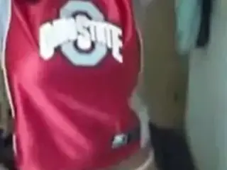 Ohio State Fan Webcam Girl