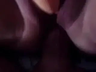 Wife takes anal, she rubs her clit with vibro - Homemade