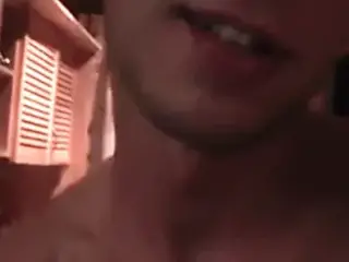 Sexy college slut smiling satisfying more than one rod