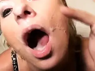 kelly the cum slut 1 fuckiing facial cumplay