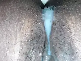 creampie dripping out of wife's pussy