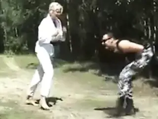 Ballbusted by a Black Belt