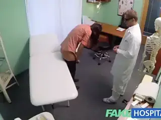 FakeHospital Blonde tourist gets a full examination