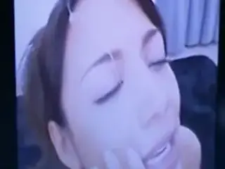 Japaness cum on face compilation 2