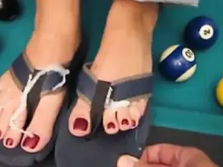 cum on Flip Flops countdown