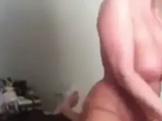 Huge titted Blonde riding until orgasm