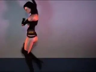 3D Miranda Lawson hot dancing (Mass Effect)