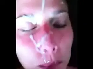 Amateur facial 41 pov big load