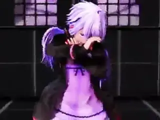 Yuzuki Yukari - Rave Dance MMD R-18