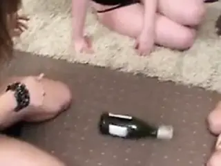Amber, Bex & Maisie play Strip Spin-the-Bottle
