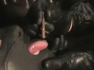 The Leather Domina - Smoking Fetish - Human Ashtray