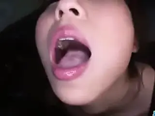 Cock sucking Ami Nagasaku cant wait to swallow