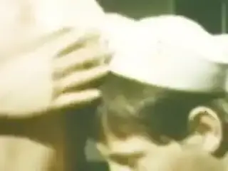 Girlfriend's Deepthroat Mouth Cumshot (1960s Vintage)