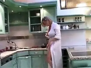 My stepmother in the kitchen early morning Hotmoza