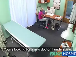 FakeHospital Slim babe wants sex with doctor