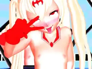 MMD Squirting on a Sybian Sex Machine GV00017