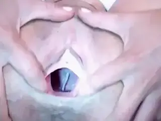 very wide open gaping pussy from Zoel