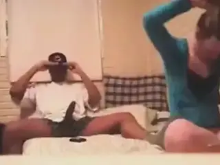 Black thug fucks blonde teen in different positions